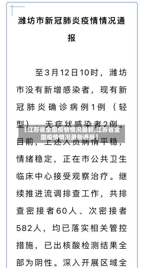 【江苏省全国疫情情况最新,江苏省全国疫情情况最新通报】-第1张图片