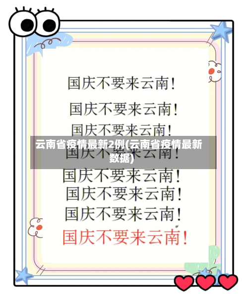 云南省疫情最新2例(云南省疫情最新数据)-第3张图片