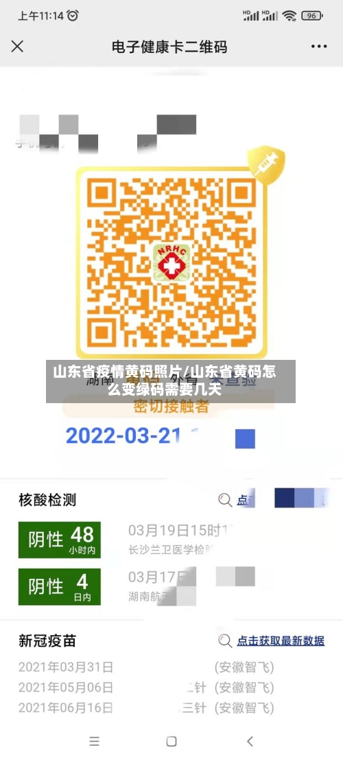 山东省疫情黄码照片/山东省黄码怎么变绿码需要几天-第2张图片