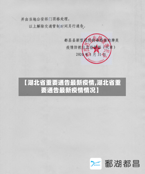 【湖北省重要通告最新疫情,湖北省重要通告最新疫情情况】-第2张图片
