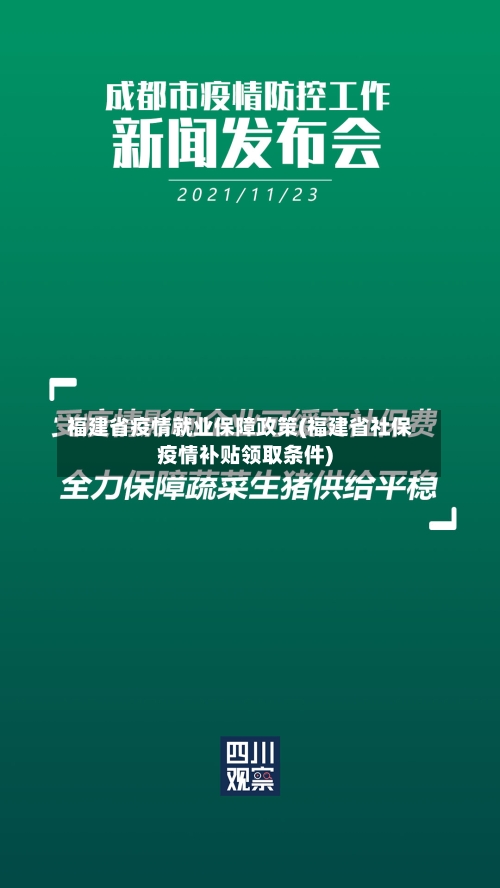 福建省疫情就业保障政策(福建省社保疫情补贴领取条件)-第1张图片