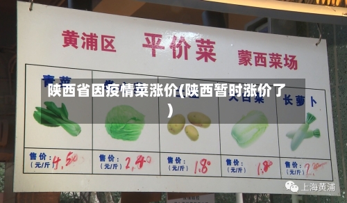 陕西省因疫情菜涨价(陕西暂时涨价了)-第2张图片