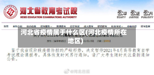 河北省疫情属于什么区(河北疫情所在地区)-第3张图片