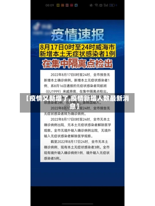【疫情又新增了,疫情新增人数最新消息】-第2张图片