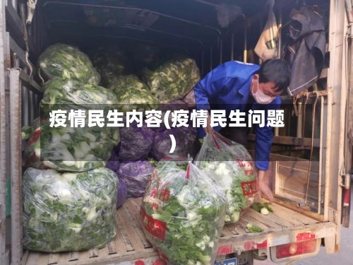 疫情民生内容(疫情民生问题)-第2张图片
