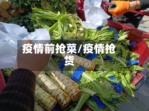 疫情前抢菜/疫情抢货-第2张图片