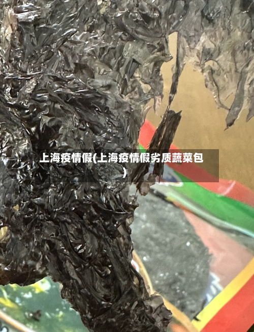 上海疫情假(上海疫情假劣质蔬菜包)-第1张图片