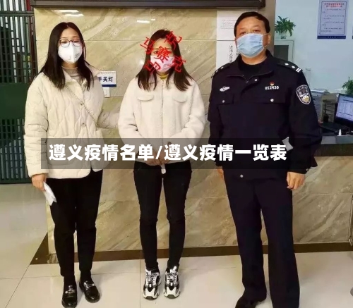 遵义疫情名单/遵义疫情一览表-第1张图片