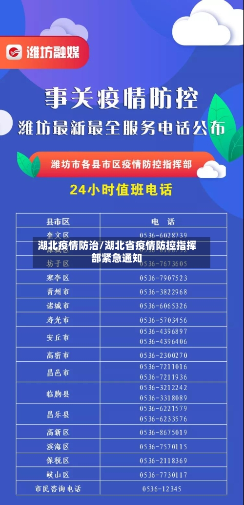湖北疫情防治/湖北省疫情防控指挥部紧急通知-第1张图片