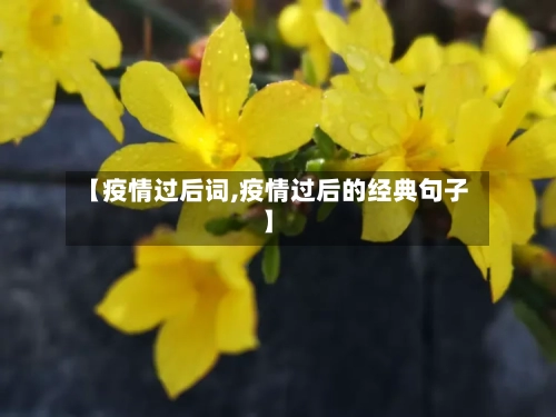 【疫情过后词,疫情过后的经典句子】-第1张图片