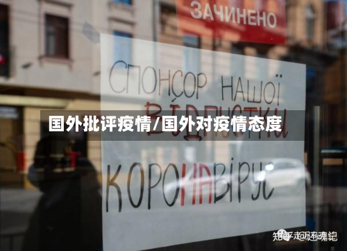 国外批评疫情/国外对疫情态度-第1张图片