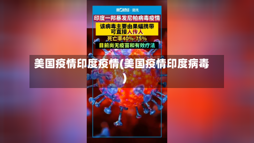 美国疫情印度疫情(美国疫情印度病毒)-第1张图片
