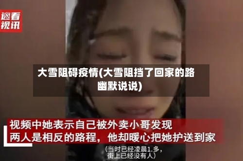 大雪阻碍疫情(大雪阻挡了回家的路幽默说说)-第3张图片