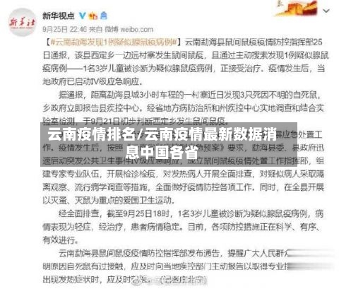 云南疫情排名/云南疫情最新数据消息中国各省-第1张图片