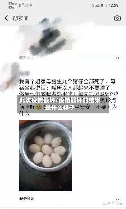 此次疫情最坏/疫情最坏的结果是什么样子-第1张图片