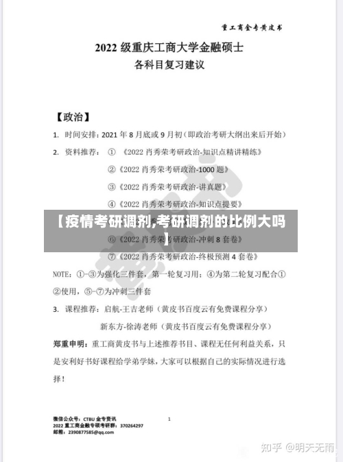 【疫情考研调剂,考研调剂的比例大吗】-第2张图片
