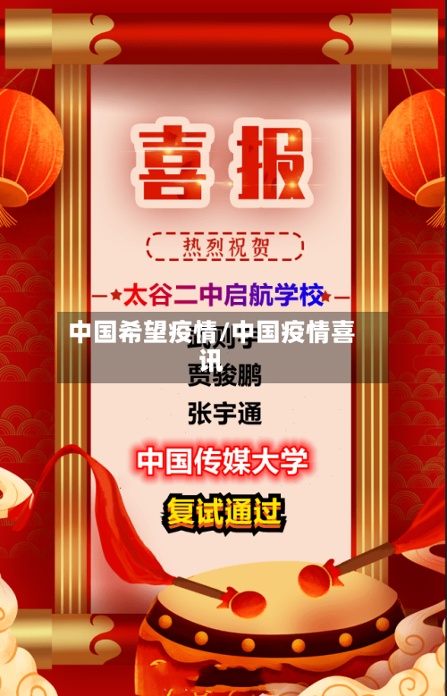 中国希望疫情/中国疫情喜讯-第1张图片