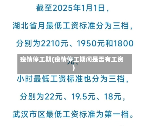 疫情停工期(疫情停工期间是否有工资)-第1张图片