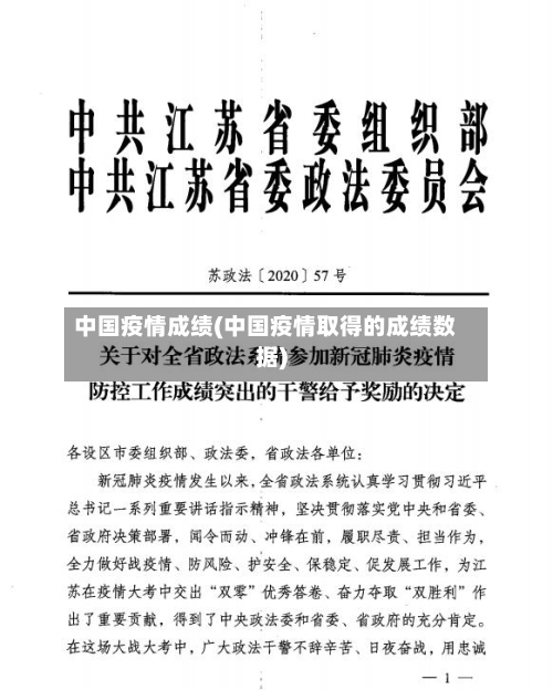 中国疫情成绩(中国疫情取得的成绩数据)-第1张图片